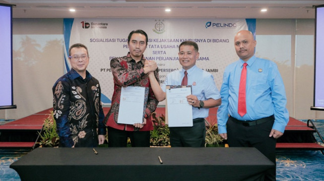 Pelindo Regional 2 Jambi dan Kejari Muaro Jambi Teken Kerja Sama Penanganan Hukum